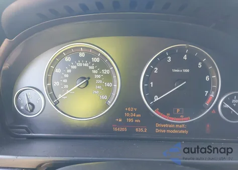 2011 BMW 535I from USA, damaged, VIN WBAFR7C55BC601547